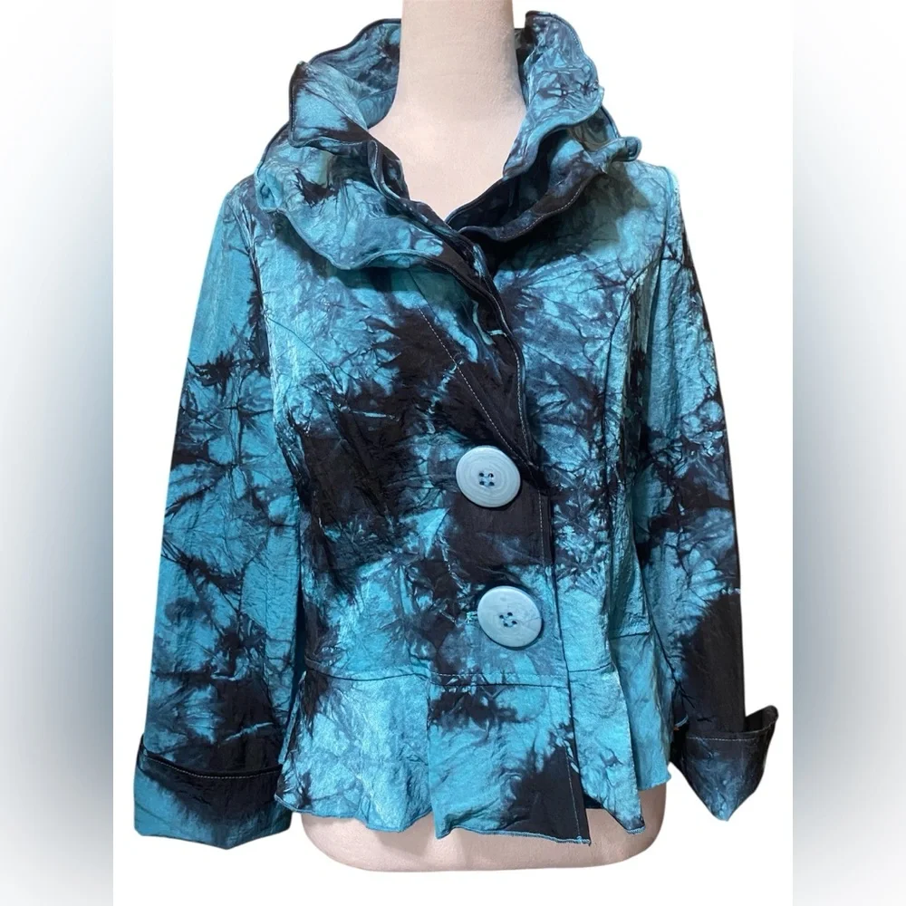 Vintage Design Today's Tie- Dye Boutique Jacket - Picture 1 of 5
